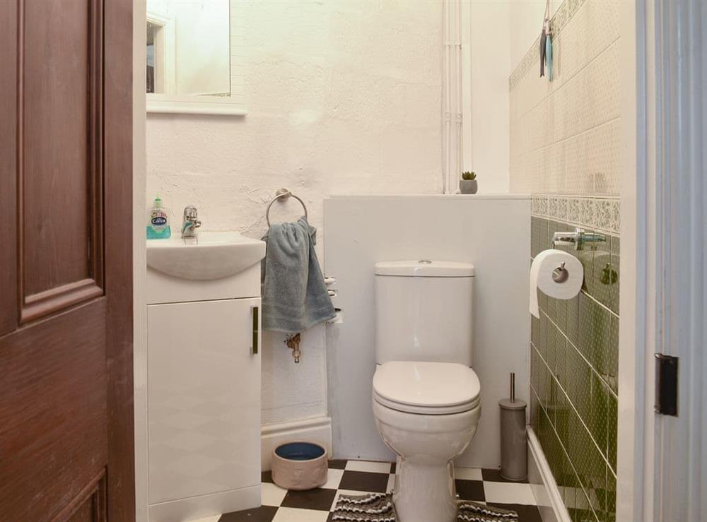Separate toilet at Laburnum House in Matlock, Derbyshire