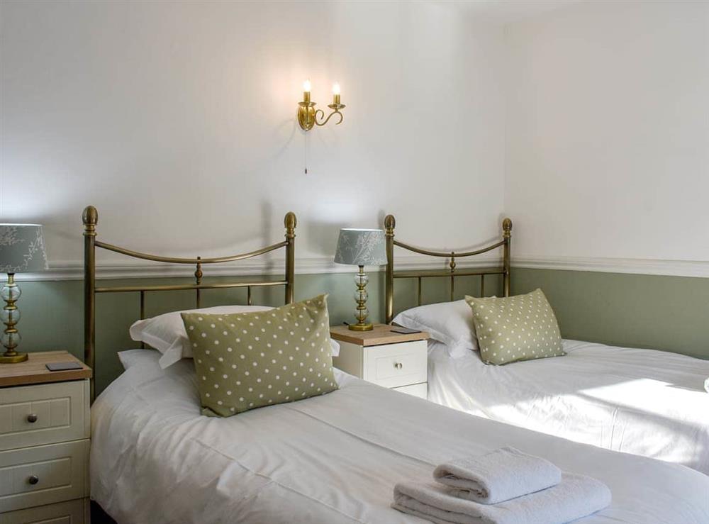 Twin bedroom at Laburnum House in Whitby, North Yorkshire