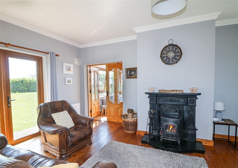 This is the living room at Laceys Harbour, Duncannon