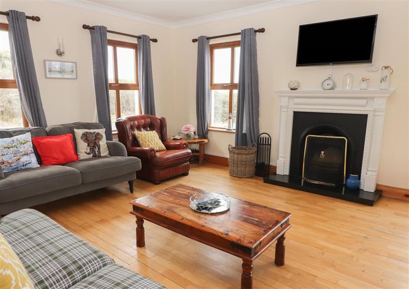 Relax in the living area at Lackamore, Lackamore near Lahinch