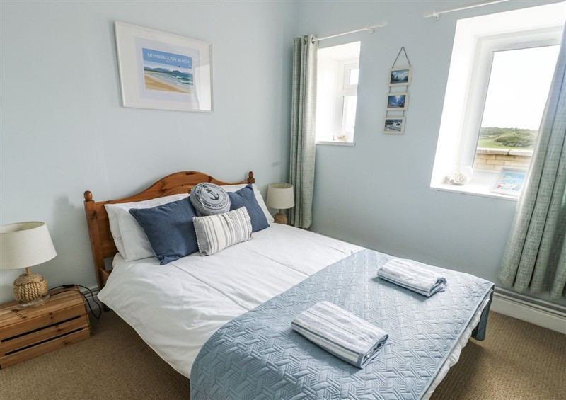 Bedroom at Lady of the Lake Suite, Trearddur Bay