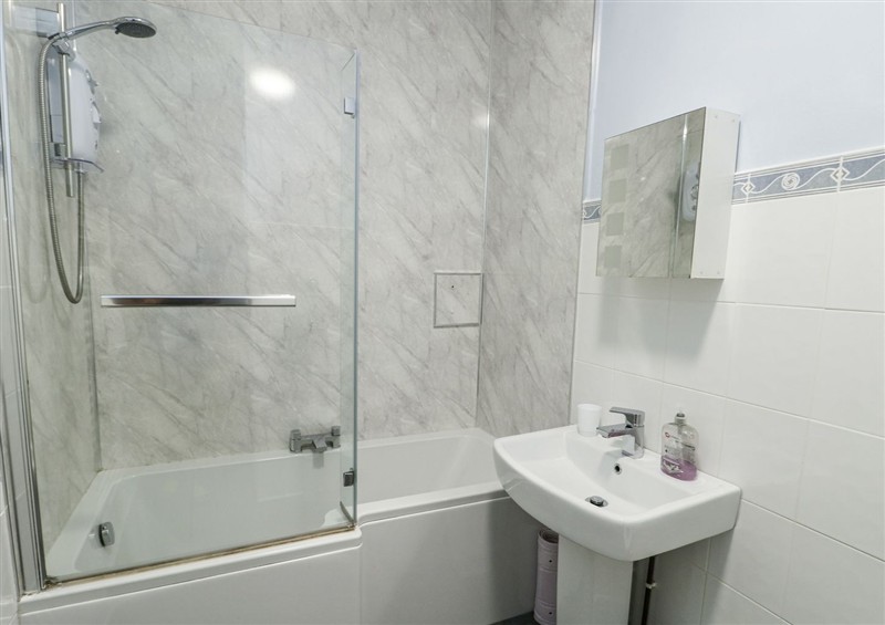 The bathroom at Lady of the Lake Suite, Trearddur Bay