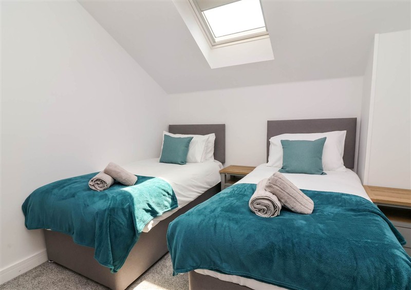One of the 3 bedrooms at Ladybird Rest, Parkham near Bideford