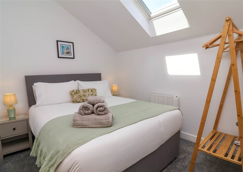 One of the bedrooms at Ladybird Rest, Parkham near Bideford