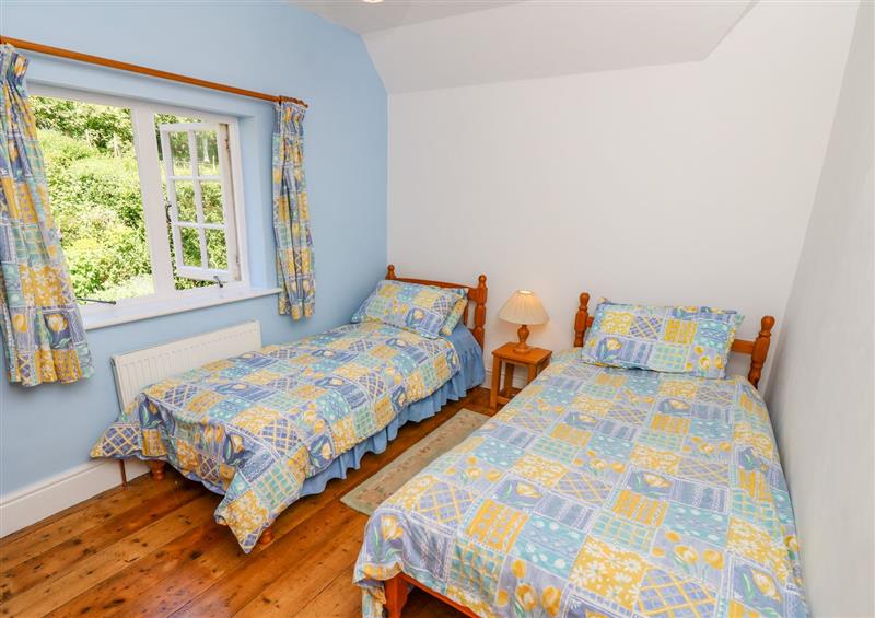 One of the 3 bedrooms at Ladylands Cottage, Shorwell