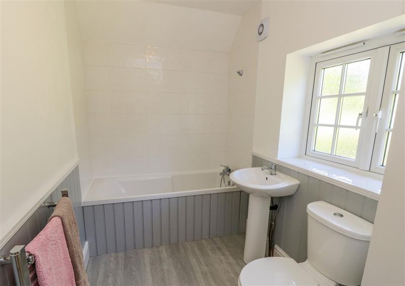 This is the bathroom at Ladylands Cottage, Shorwell