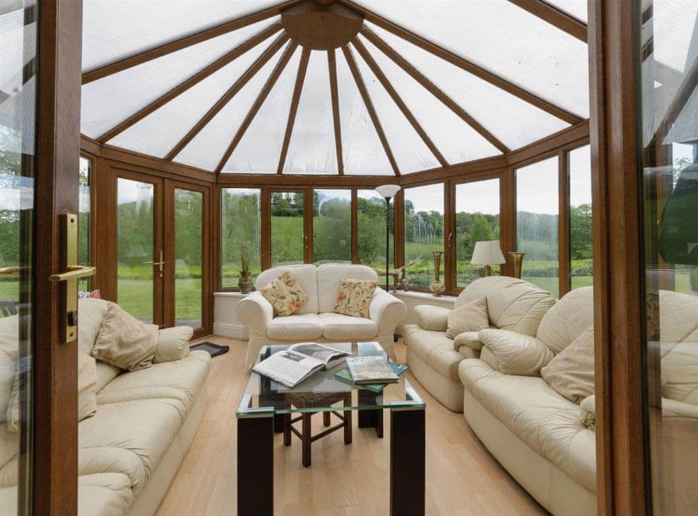 Conservatory at Ladymoor in Highley, Nr Bridgnorth, Shropshire., Great Britain