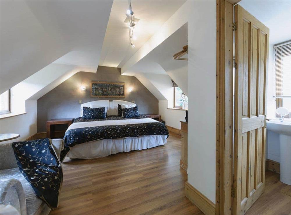 Double bedroom at Ladymoor in Highley, Nr Bridgnorth, Shropshire., Great Britain