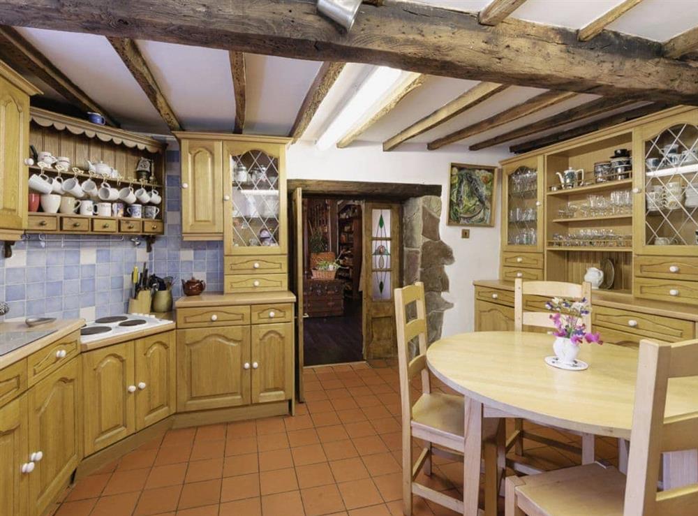 Kitchen at Ladymoor in Highley, Nr Bridgnorth, Shropshire., Great Britain