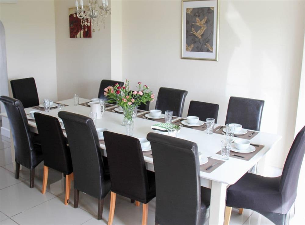 Dining room at Ladysmith in Brandesburton, near Hornsea, North Humberside