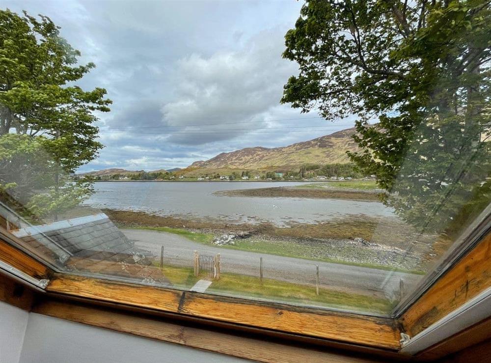 View at Lag Cottage in Dornie, near Kyle, Ross-Shire