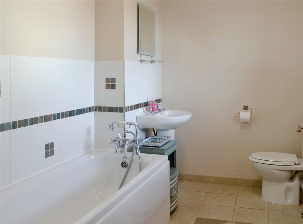 Bathroom at Laird House in Lochmaben near, Lockerbie, Dumfriesshire