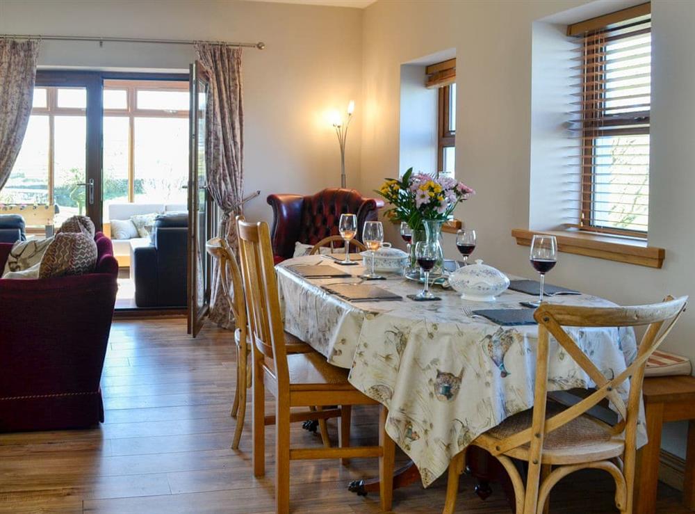 Dining Area at Laird House in Lochmaben near, Lockerbie, Dumfriesshire