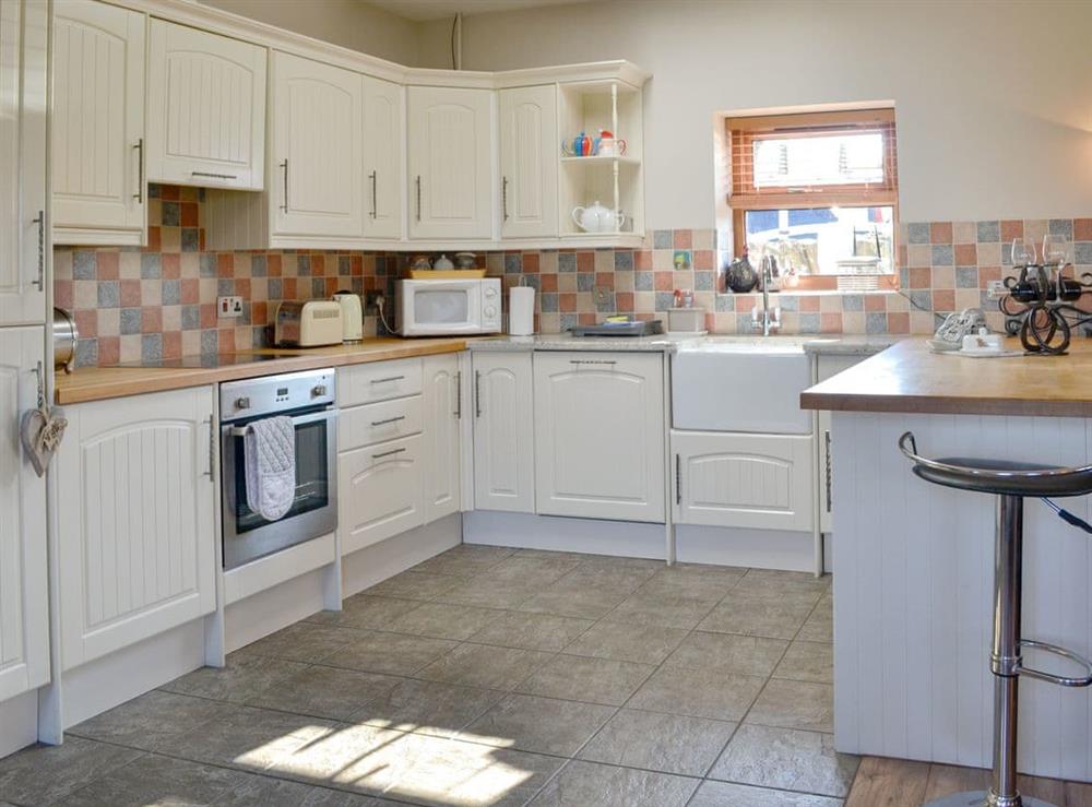 Kitchen at Laird House in Lochmaben near, Lockerbie, Dumfriesshire
