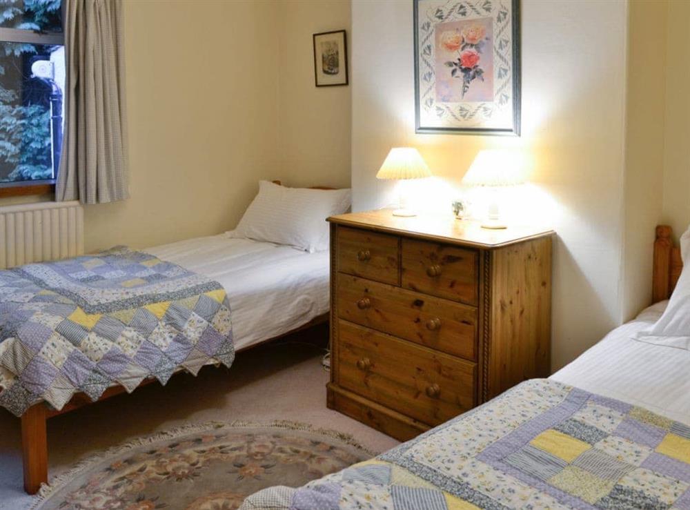 Twin bedroom at Lairds Cast in Inchmarlo, Banchory, Aberdeenshire., Kincardineshire