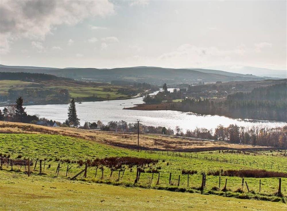 Views from Phils House at Lairg Estate