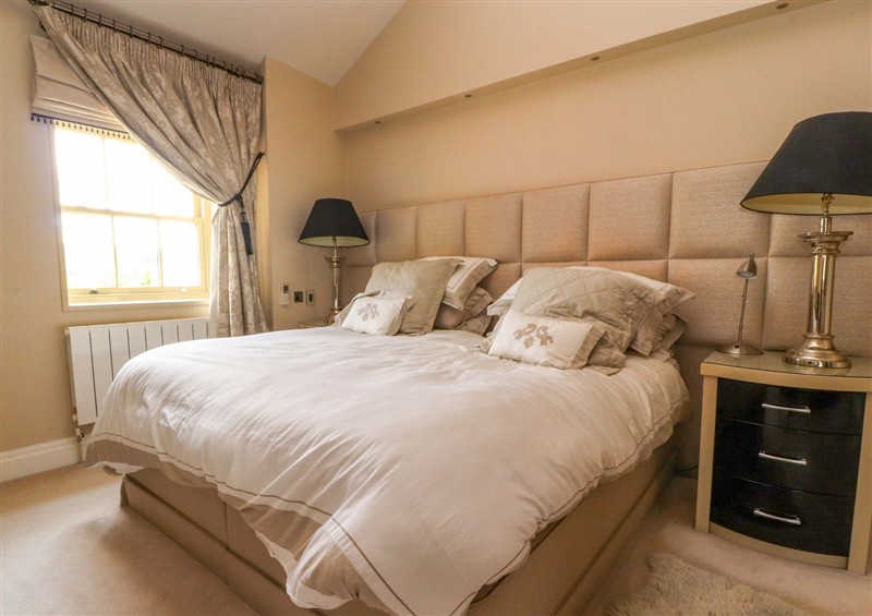 One of the 6 bedrooms at Laithe House, Burnley