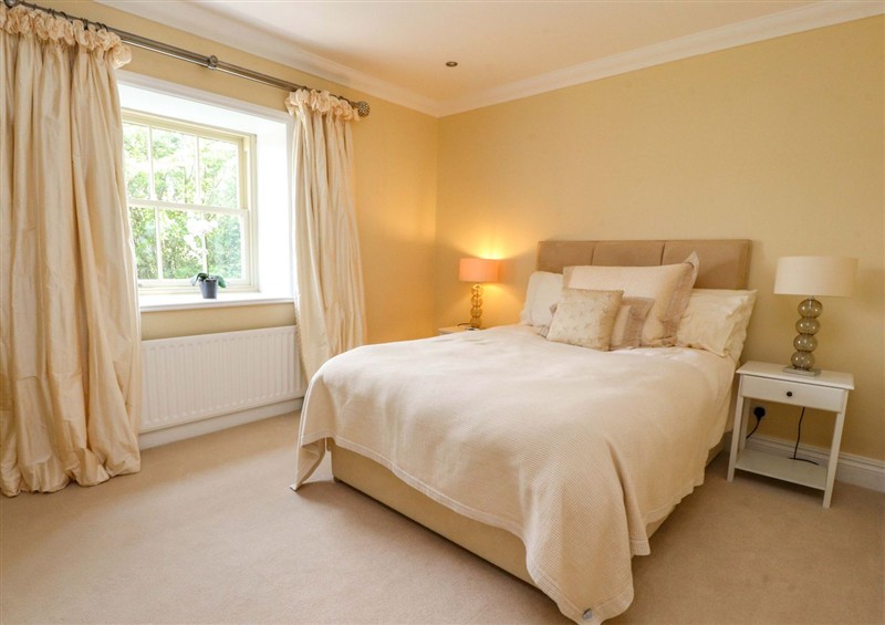 One of the bedrooms at Laithe House, Burnley