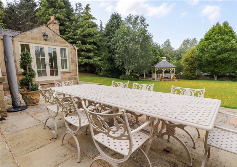 The garden at Laithe House, Burnley