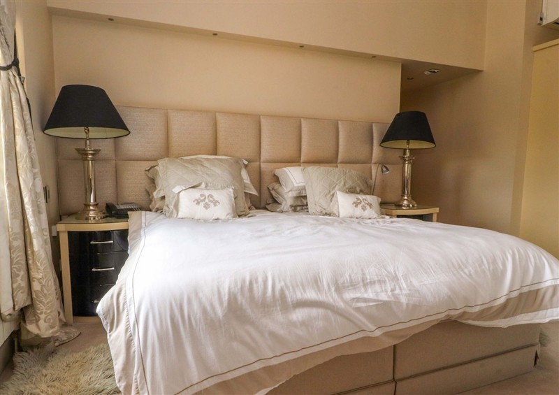 This is a bedroom at Laithe House, Burnley