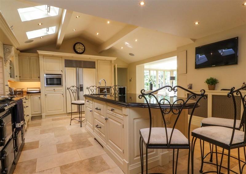 This is the kitchen at Laithe House, Burnley