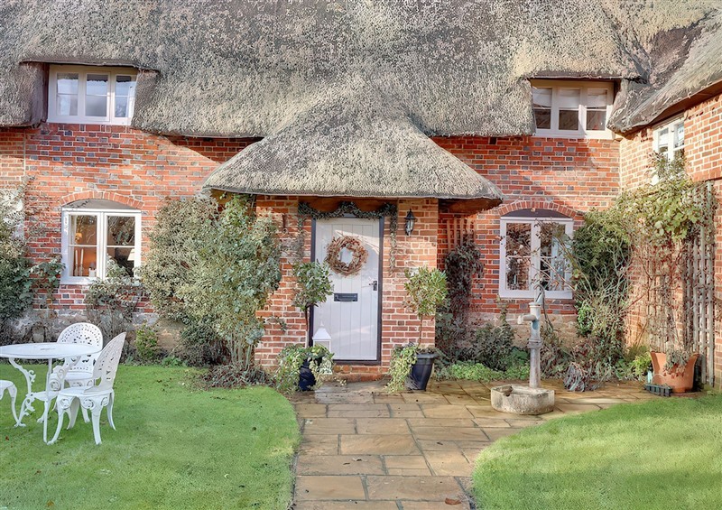Outside at Lake Cottage, Swindon