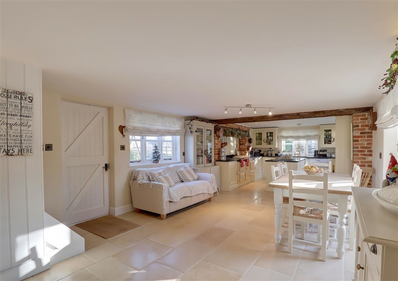 The living room at Lake Cottage, Swindon
