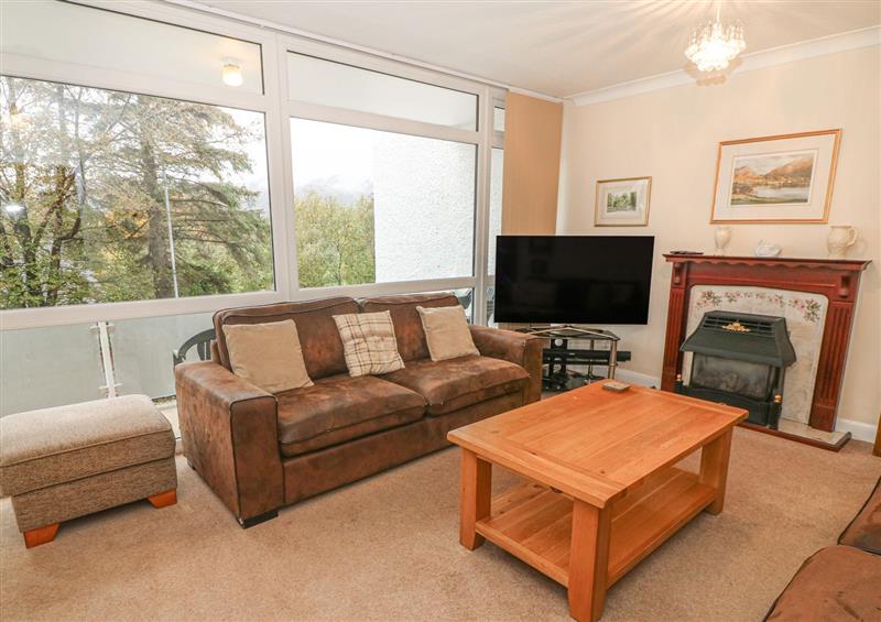 The living area at Lake House Bowness, Bowness-On-Windermere