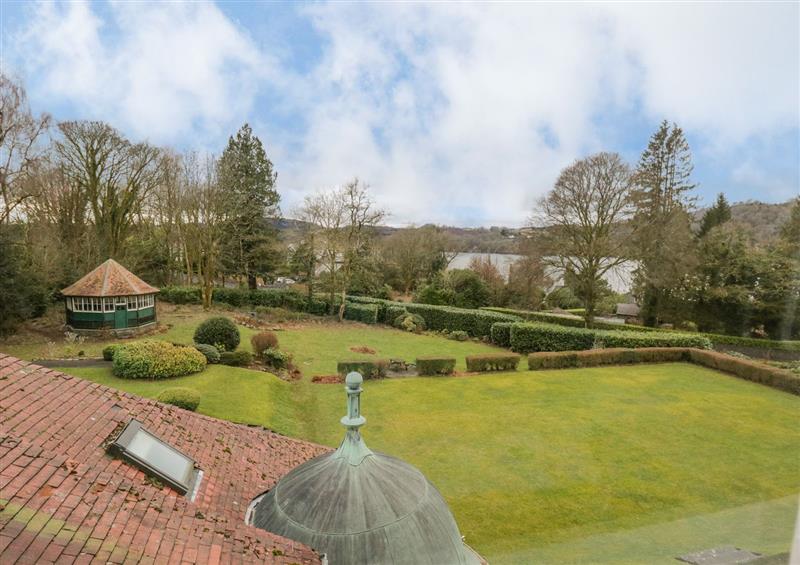 Enjoy the garden at Lake House Loft, Bowness-On-Windermere