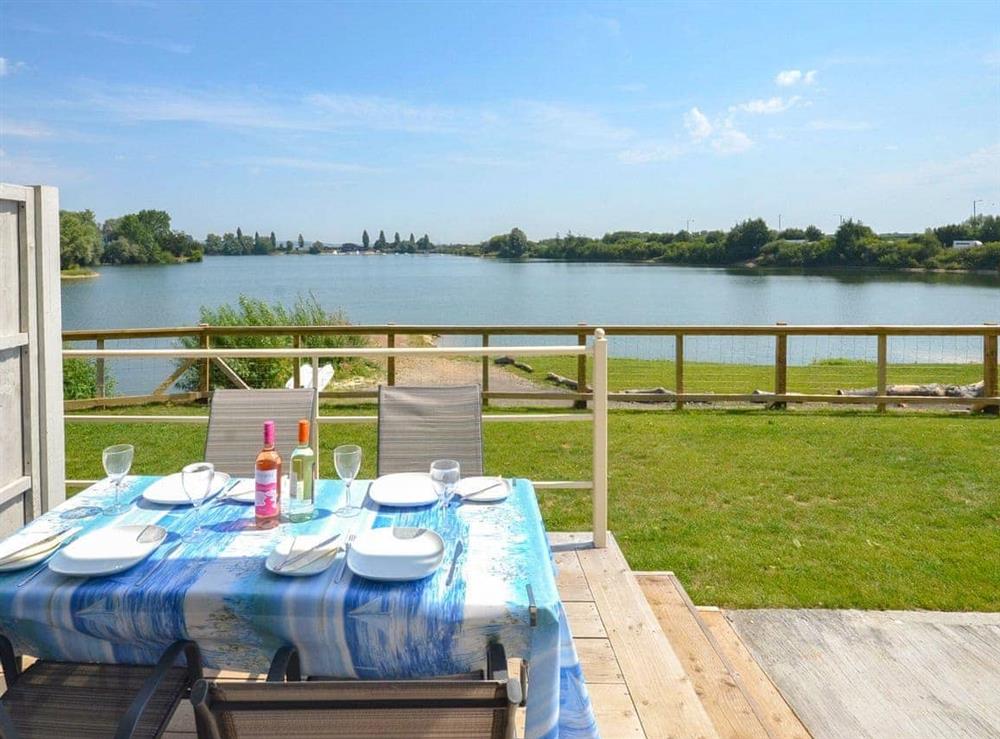 Enjoy the garden at Lake Lodge in Chichester, West Sussex