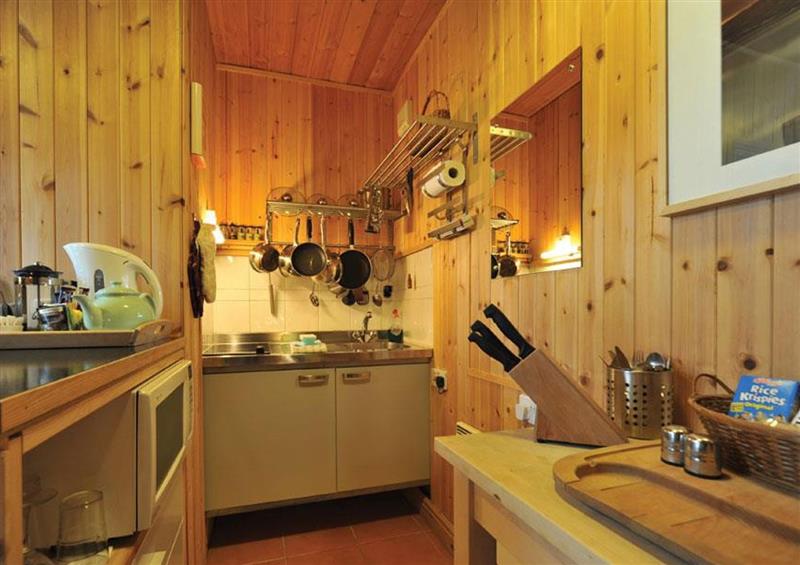 The kitchen at Lake Lodge Studio, Bowness