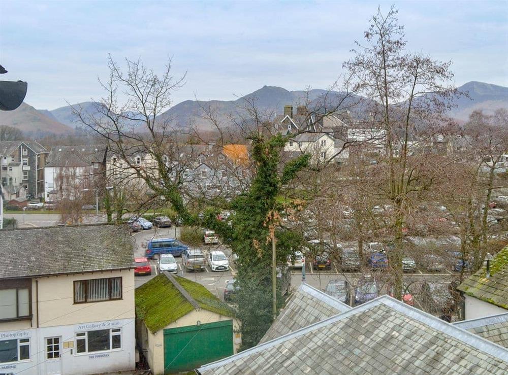 Beautiful views over the rooftops to Cat Bells at Lake Road Heights in Keswick, Cumbria