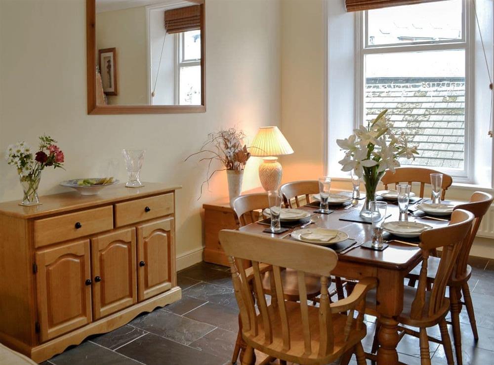 Charming dining area at Lake Road Heights in Keswick, Cumbria