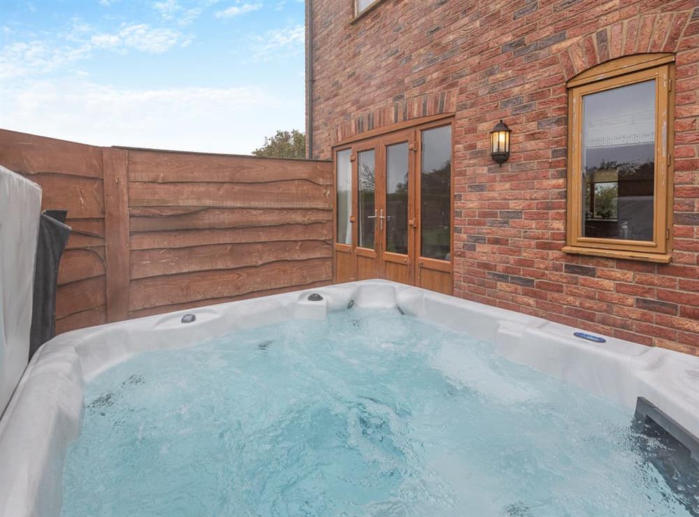 Hot tub (photo 2) at Lake View 2 in Louth, Lincolnshire