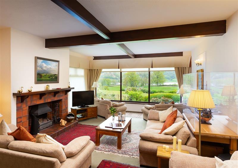 This is the living room at Lakefield House, Hawkshead