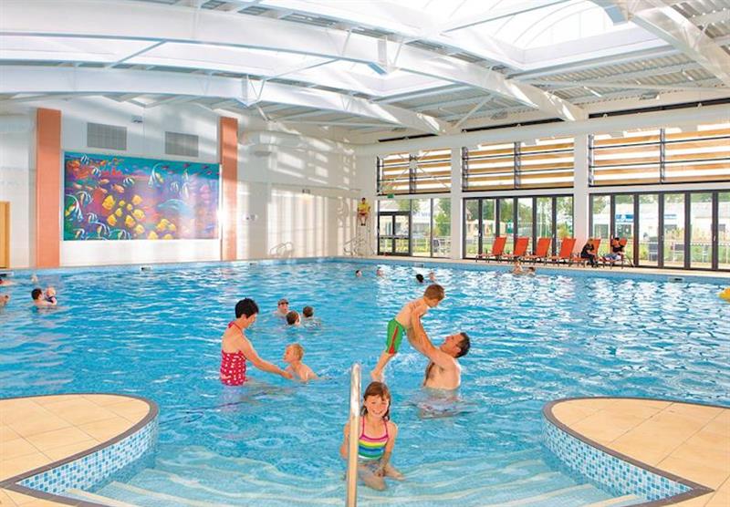 Indoor heated swimming pool at Lakeland Leisure Park in Nr Grange–over–Sands, Cumbria & The Lakes
