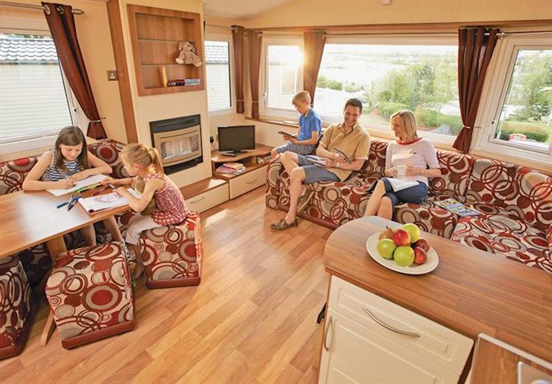 Typical Lakeland Deluxe Plus 3 (Sat) at Lakeland Leisure Park in Nr Grange–over–Sands, Cumbria & The Lakes