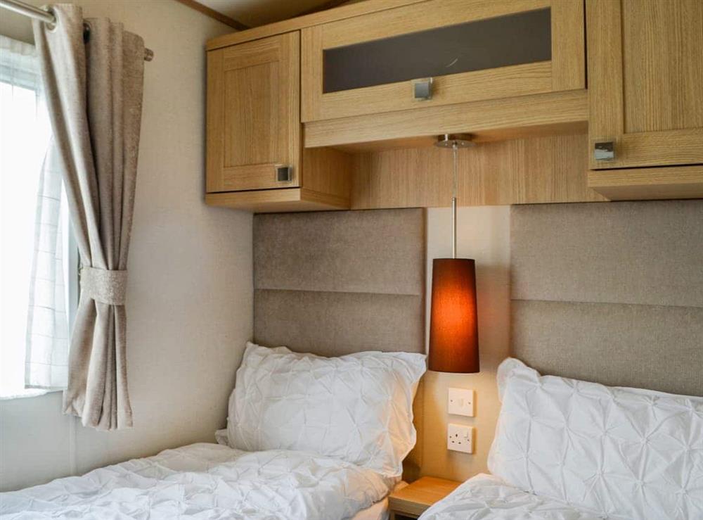 Twin bedroom at Lakeland View 43 in Southerness, Dumfriesshire
