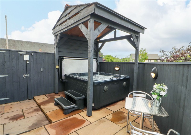 There is a pool at Lakes View Apartment 1, Carnforth