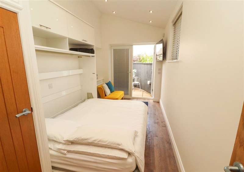 This is a bedroom at Lakes View Apartment 1, Carnforth