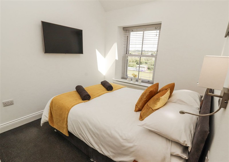One of the bedrooms at Lakes View Apartment 2, Carnforth