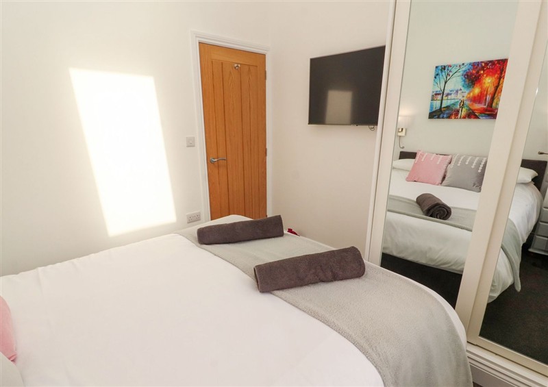 A bedroom in Lakes View Apartment 3 (photo 2) at Lakes View Apartment 3, Carnforth