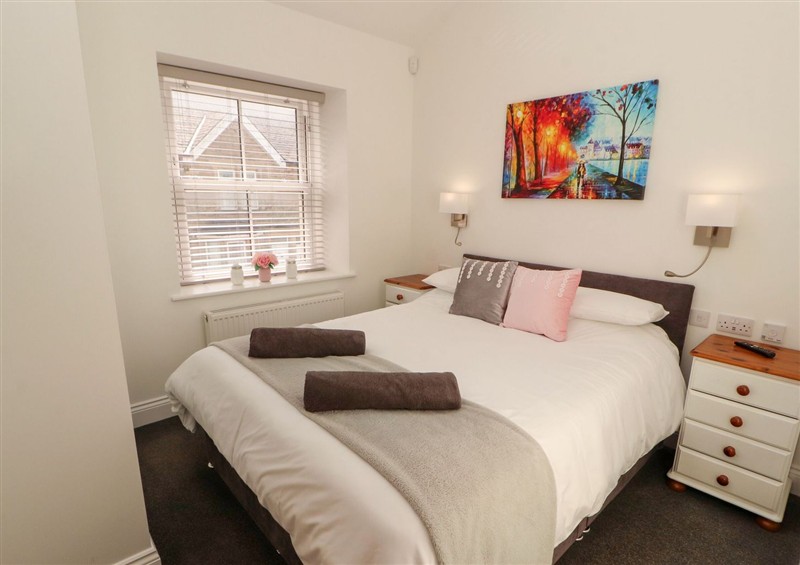 One of the bedrooms at Lakes View Apartment 3, Carnforth
