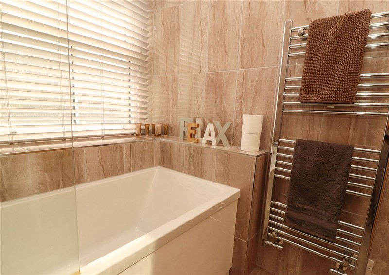 The bathroom at Lakes View Apartment 3, Carnforth