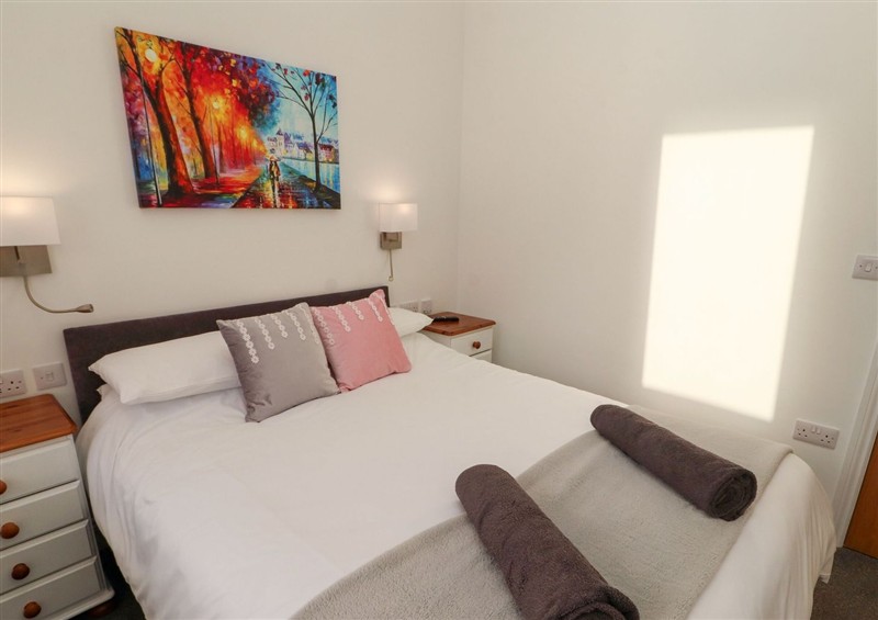 This is a bedroom at Lakes View Apartment 3, Carnforth