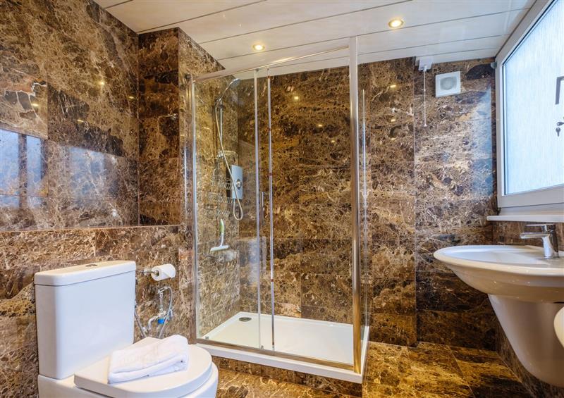 The bathroom at Lakeshore Penthouse, Ambleside