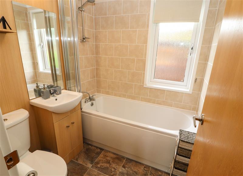 This is the bathroom at Lakeside 20, Warton near Carnforth