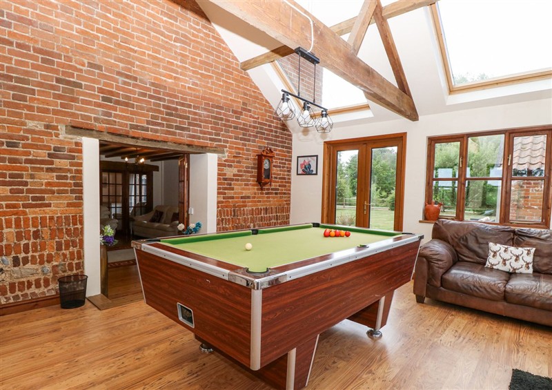 Inside Lakeside Barn