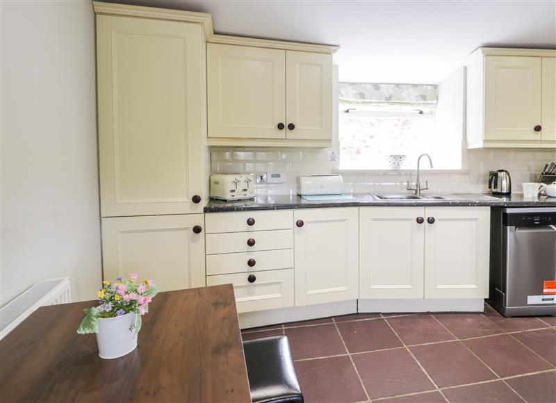 This is the kitchen (photo 2) at Lakeside Cottage, Llanrug