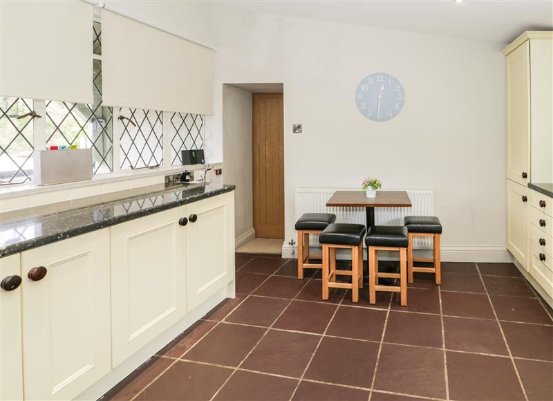 This is the kitchen (photo 3) at Lakeside Cottage, Llanrug